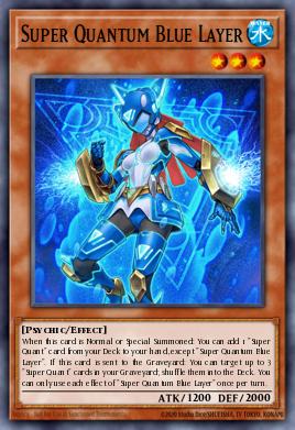Camada Azul Super Quantum — Rarity Collection 5 EN009