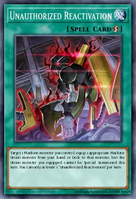 Reativação Não Autorizada — Structure Deck: Mechanized Madness EN041