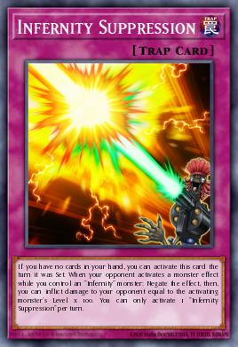 Supressão Inférnica — Phantom Rage Premiere! promotional card EN075