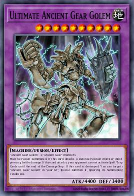 Golem do Mecanismo Antigo Definitivo — OTS Tournament Pack 5 EN009