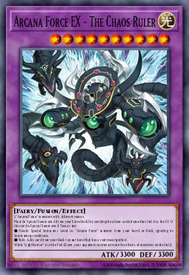 Arcana Force EX - The Chaos Ruler — Supreme Darkness EN034