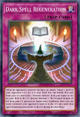 Regeneração da Magia Negra — Battles of Legend: Armageddon EN001