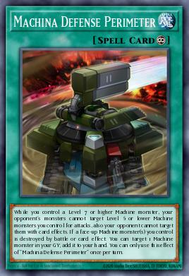 Perímetro de Defesa Autômato — Structure Deck: Mechanized Madness EN024