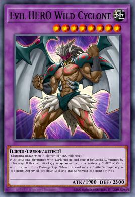 HERÓI Maligno Ciclone Selvagem — Legendary Collection 2: The Duel Academy Years Mega Pack EN070