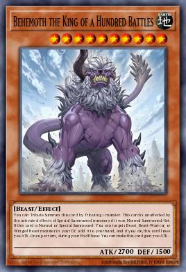 Behemoth the King of a Hundred Battles — Duelist Nexus EN024