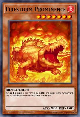 Imponência da Tempestade de Fogo — Strike of Neos: Special Edition EN026