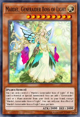 Mardel, Chefe Generaidora da Luz — Mystic Fighters EN027