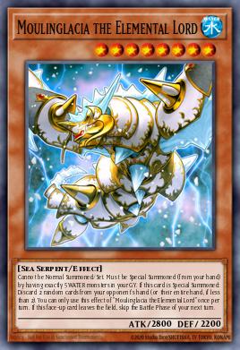 Moulingeleira, o Senhor Elemental — Structure Deck: Freezing Chains EN025