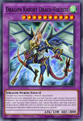 Cavaleiro Dragão Draco-Equestre — Legendary Collection 5D's Mega Pack EN028