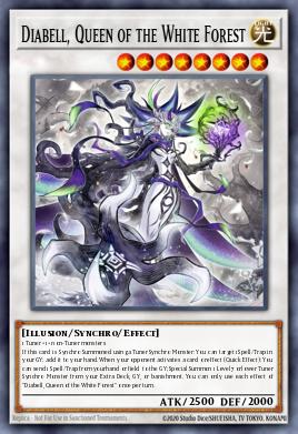 Diabell, Queen of the White Forest — 2025 Mega-Pack Tin EN221