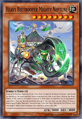 Netuno Poderoso Bezoudado Pesado — Burst of Destiny EN087