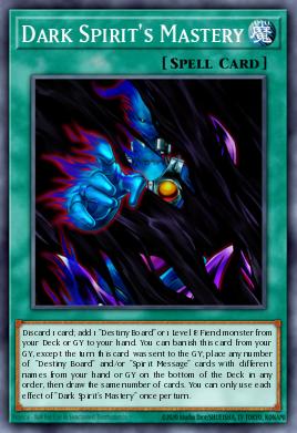 Maestria do Espírito Negro — Legendary Duelists: Season 3 EN017