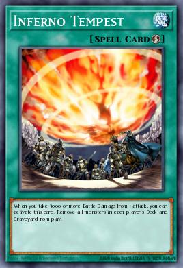 Tempestade Infernal — Kids WB Duel of Destiny promotional card EN007