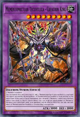Mementomictlan Tecuhtlica - Creation King — 2025 Mega-Pack Tin EN010