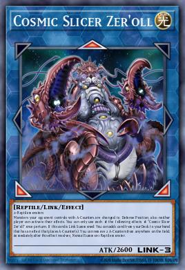 Fatiador Cósmico Zer'oll — Dawn of Majesty Premiere! promotional card EN047