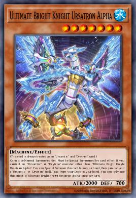 Ultimate Bright Knight Ursatron Alpha — Duelist Nexus EN021