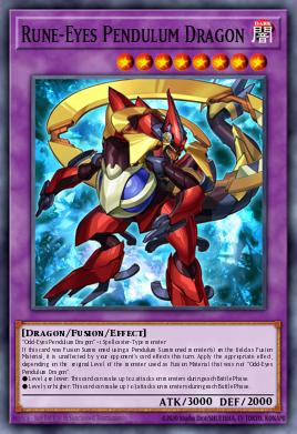 Dragão Pêndulo de Olhos Rúnicos — Star Pack ARC-V EN032