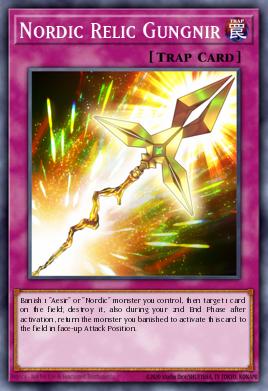 Relíquia Nórdica Gungnir — Legendary Collection 5D's Mega Pack EN200
