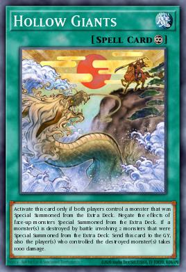 Gigantes Vazios — Duel Overload EN055