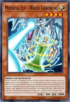 Elfa Mística - Relâmpago Branco — Legendary Duelists: Season 3 EN135