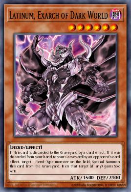Latinum, Exarch of Dark World — Structure Deck: Dark World EN006