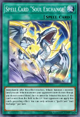 Spell Card "Soul Exchange" — 2025 Mega-Pack Tin EN007