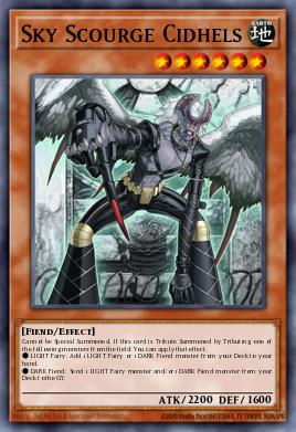 Flagelo dos Céus Cidhels — Lightning Overdrive Premiere! promotional card EN025