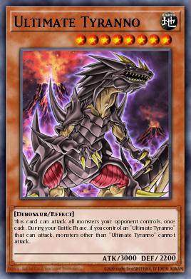 Ultimate Tyranno — Dinosmasher's Fury Structure Deck EN006