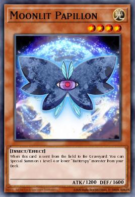 Moonlit Papillon — Galactic Overlord Sneak Peek Participation Card EN014