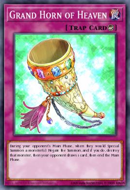 Grande Corneta Celestial — Dinosmasher's Fury Structure Deck EN037