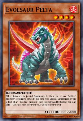 Evolsaur Pelta — Photon Shockwave Sneak Peek Participation Card EN082