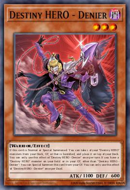 HERÓI do Destino - Negador — Burst of Destiny EN018