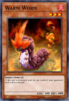 Verme Ardente — Yu-Gi-Oh! 5D's Tag Force 4 promotional cards EN001