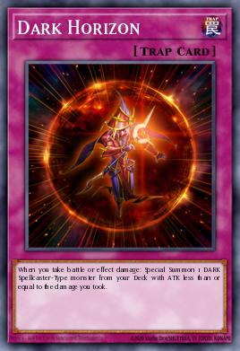 Horizonte Negro — Yu-Gi-Oh! The Dark Side of Dimensions Movie Pack: Gold Edition EN026