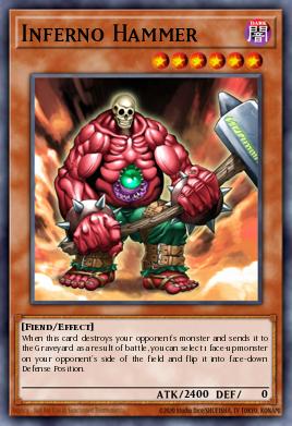 Martelador do Inferno — Yu-Gi-Oh! Capsule Monster Coliseum promotional cards EN002