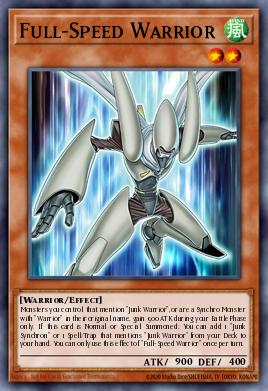 Full-Speed Warrior — Legendary 5D's Decks ENY01