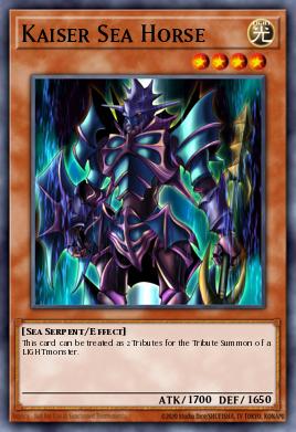 Cavalo-marinho de Kaiser — Starter Deck: Kaiba Evolution 015