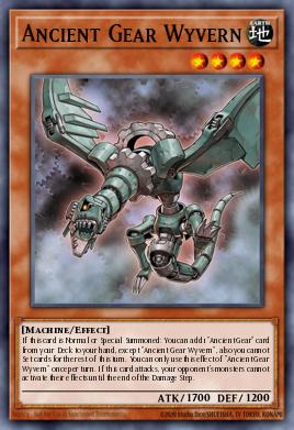 Wivern do Mecanismo Antigo — Legendary Duelists: Season 1 EN084