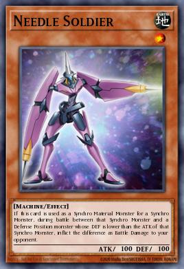 Needle Soldier — Starstrike Blast Sneak Peek Participation Card EN004