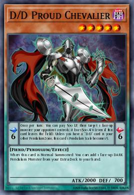 D/D Cavaleiro Orgulhoso — Pendulum Domination Structure Deck EN015