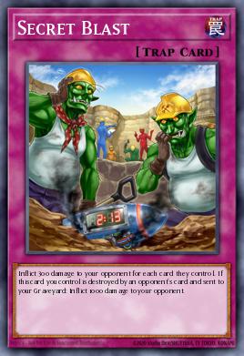 Explosão Secreta — Dinosmasher's Fury Structure Deck EN038