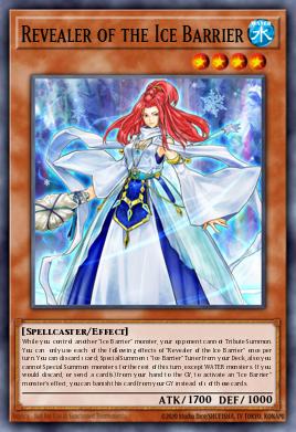 Reveladora da Barreira de Gelo — Structure Deck: Freezing Chains EN002