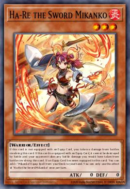 Ha-Re the Sword Mikanko — Amazing Defenders EN025