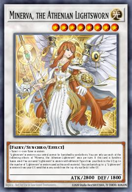 Minerva, the Athenian Lightsworn — 2025 Mega-Pack Tin EN069