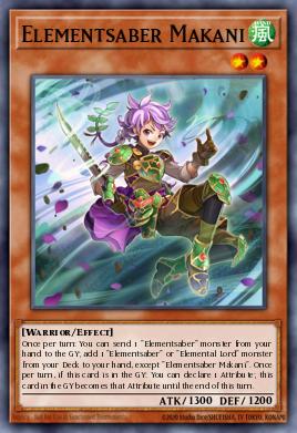 Sabrelemento Makani — Flames of Destruction Special Edition EN020