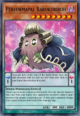 Performapal Barokuriboh — Battles of Legend: Monstrous Revenge EN030