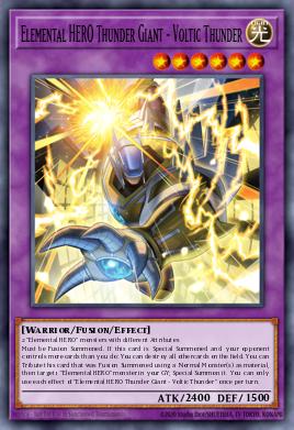 Elemental HERO Thunder Giant - Voltic Thunder — Maze of Muertos EN029