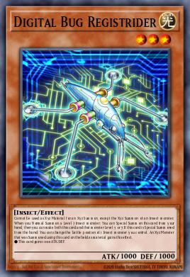 Inseto Digital Registrider — Blazing Vortex Premiere! promotional card EN023