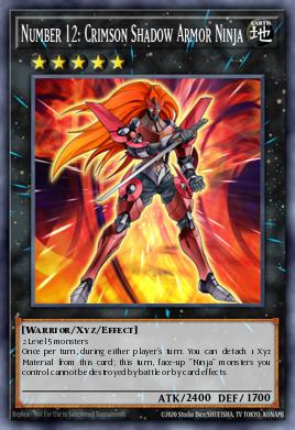 Número 12: Ninja da Armadura de Sombras Carmesim — Star Pack 2013 EN030