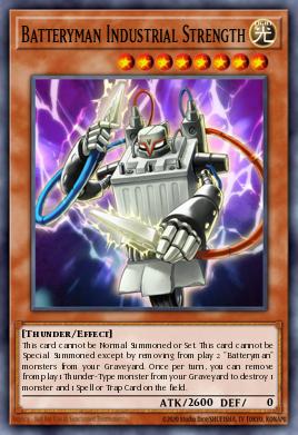 Homem-Bateria Força Industrial — Light of Destruction: Special Edition EN031